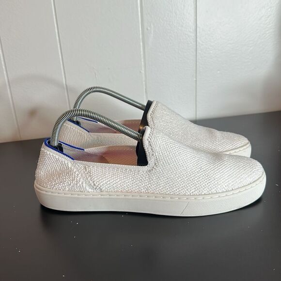 ROTHY'S The Original Slip On Sneaker Shoes White Women's 10 - Picture 2 of 10